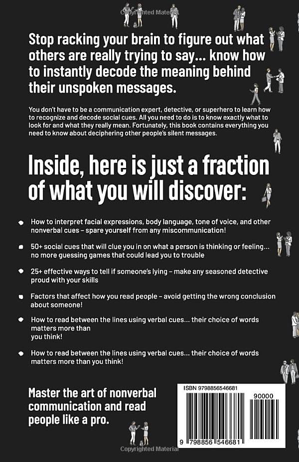 How to Read People Like a Book: Speed-Read, Analyze, and Understand Anyone's Body Language, Emotions, and Thoughts (Master the Art of Self-Improvement) Paperback – August 8, 2023