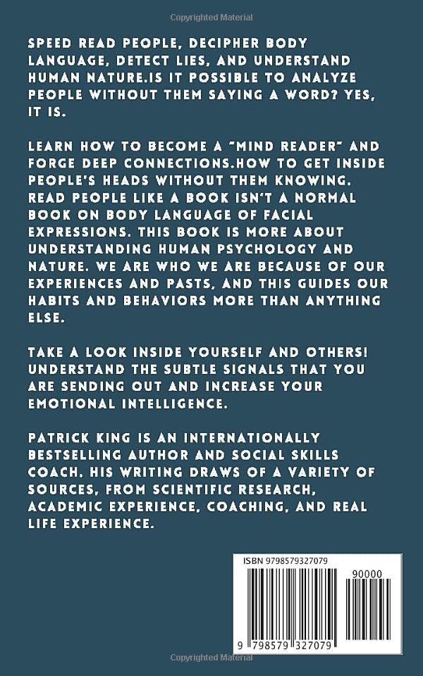 Read People Like a Book: How to Analyze, Understand, and Predict People’s Emotions, Thoughts, Intentions, and Behaviours